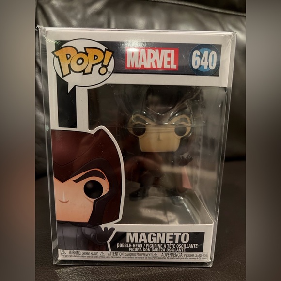 Funko Pop Magneto #640 – Marvel – New in Protector Case(F53)@ - Picture 2 of 6
